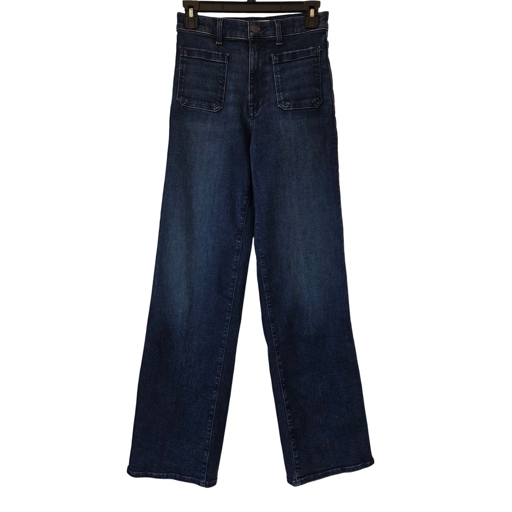 Madewell Emmett Wide Leg Jeans Women 25‎ Nighthawk Wash NWD NY011